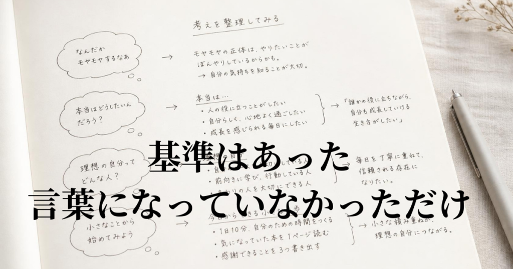 「何となく、うちに合わない」　―　採用基準が、社長の頭の中だけで止まっている理由