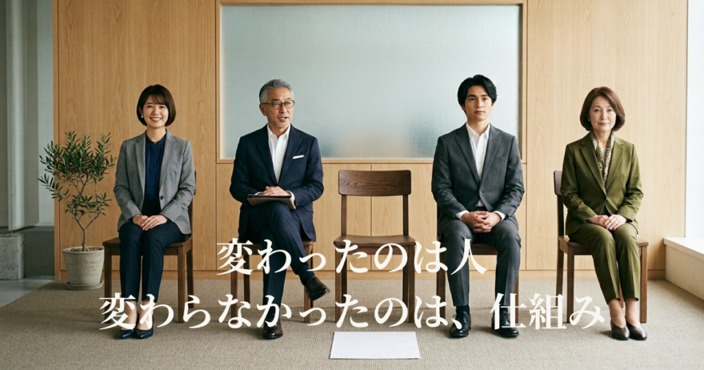 社長が変えるべきは人ではなく、組織の仕組み　―　なぜ人を代えても同じ問題が起きるのか